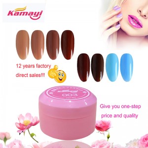 Kamayi卸売OEM自身のブランドロゴ、48色塗料マニキュアネイル半永久的な紫外線ジェルネイルサロン